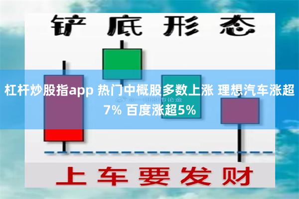 杠杆炒股指app 热门中概股多数上涨 理想汽车涨超7% 百度涨超5%